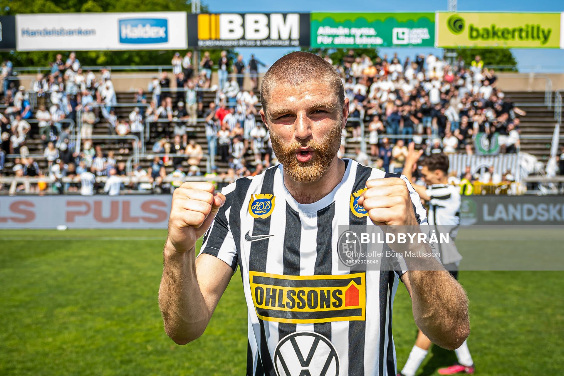 Landskronas Erik Hedenquist jublar