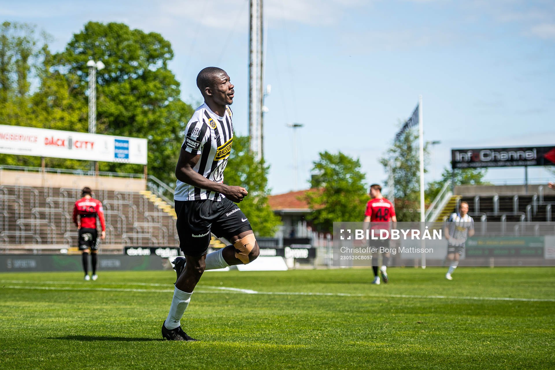 Landskronas Ousmane Diawara jublar