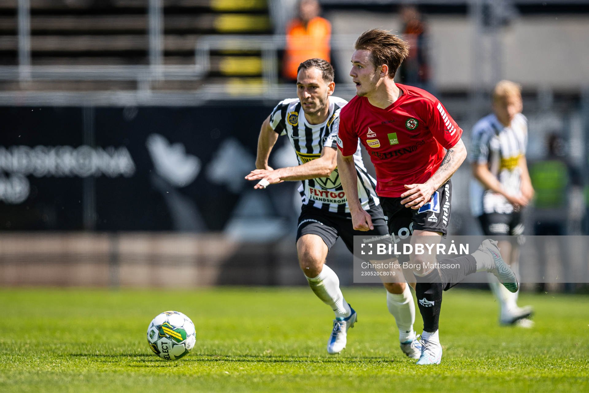 Landskronas Alexander Tkacz och Örebros Noel Milleskog