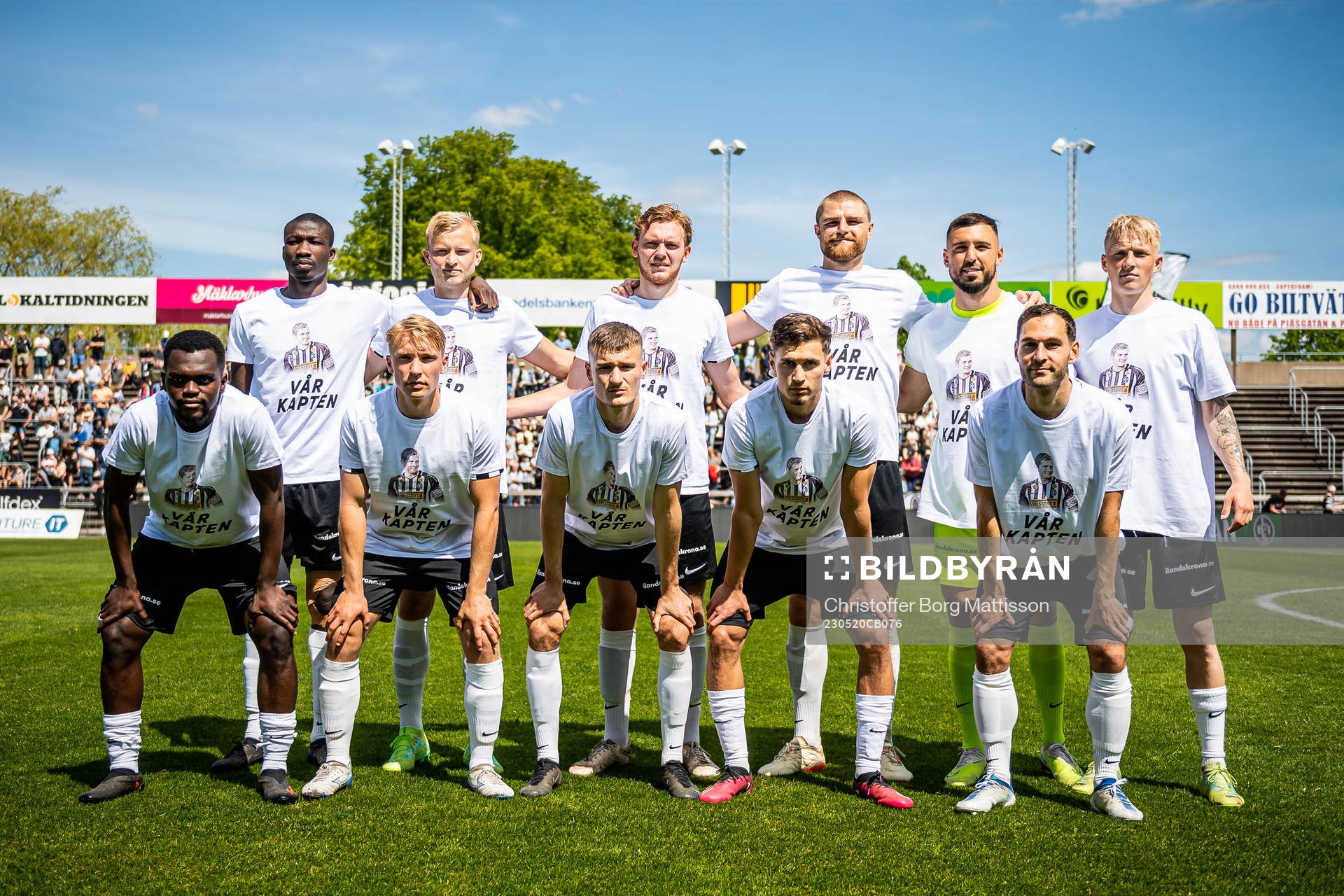 Ousmane Diawara, Johan Rapp, Melker Jonsson, Erik