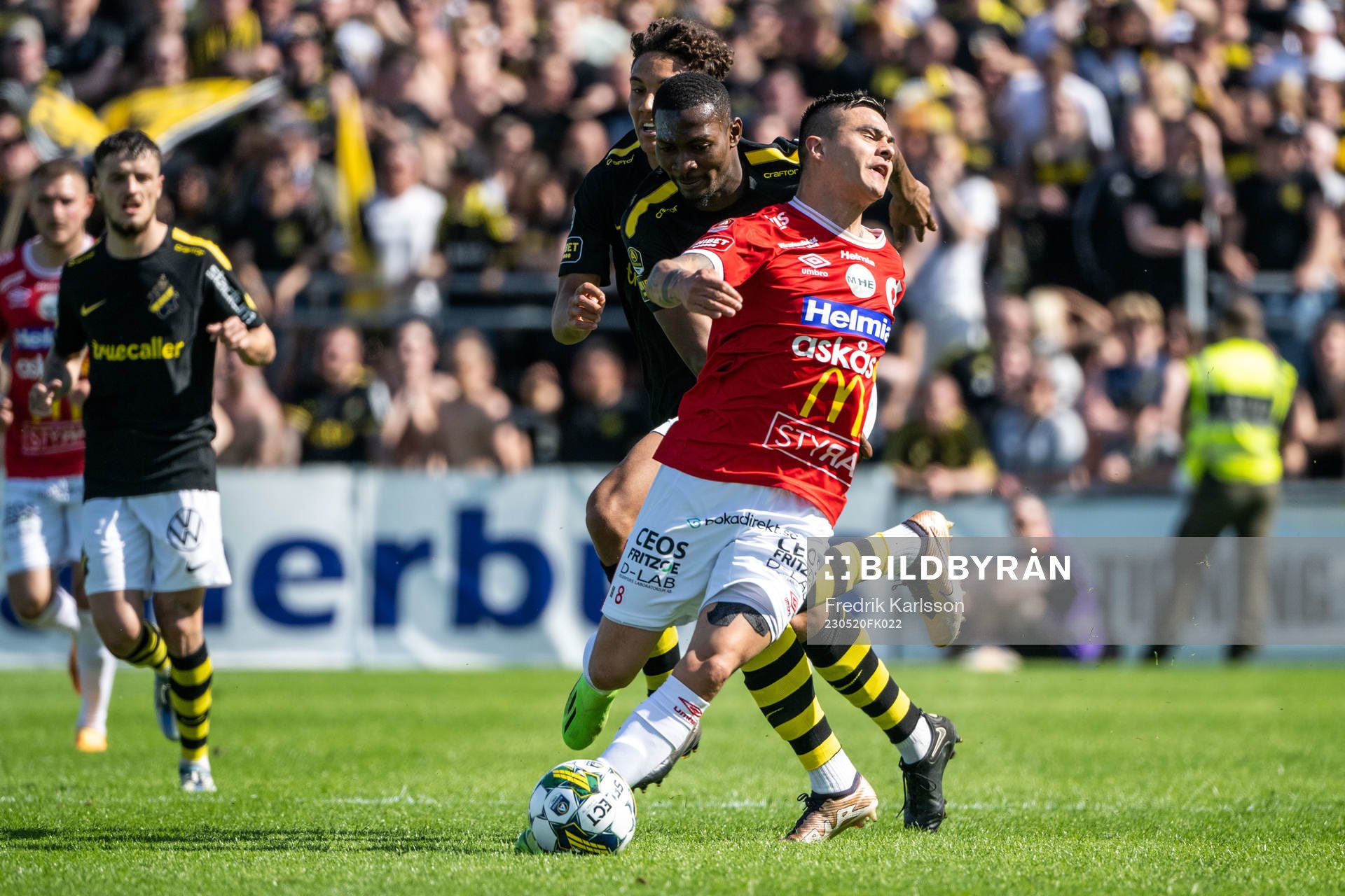 AIKs Aboubakar Keita och Degerfors Diego De Jesus Campos