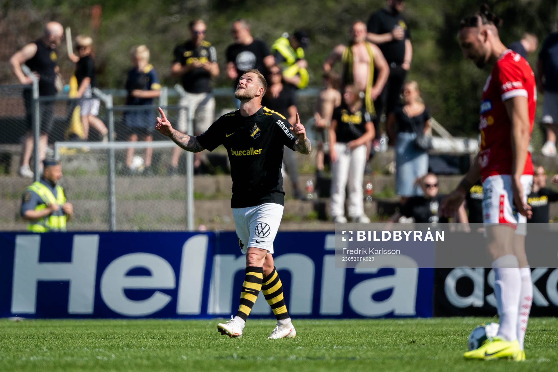 AIKs John Guidetti jublar