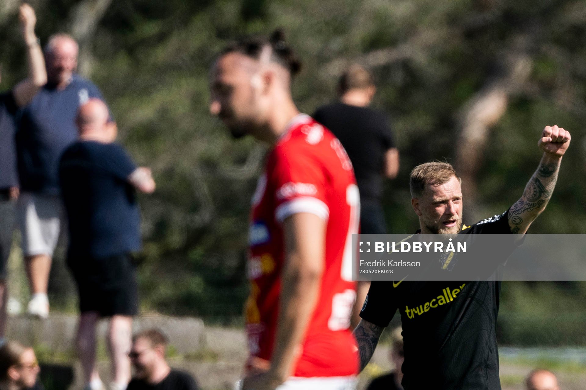 AIKs John Guidetti jublar