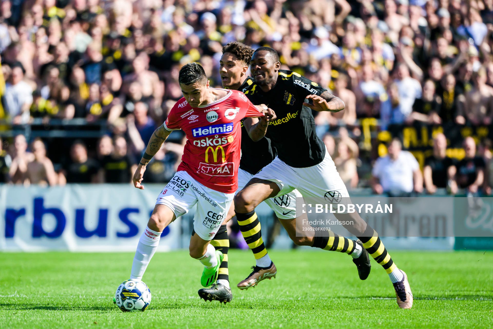 Degerfors Diego De Jesus Campos Ballestero och AIKs