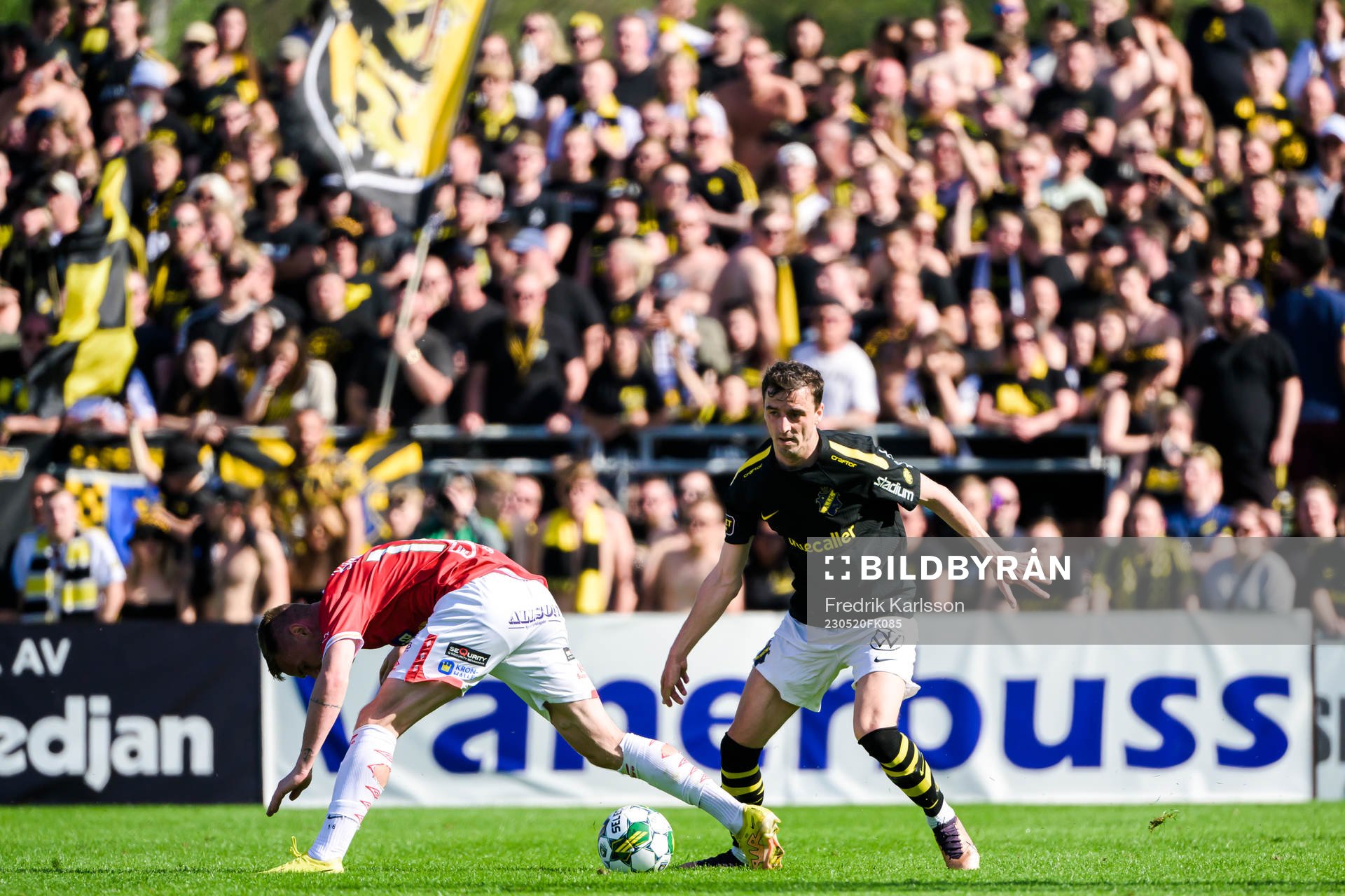 Degerfors Rasmus Örqvist och AIKs Jetmir Haliti