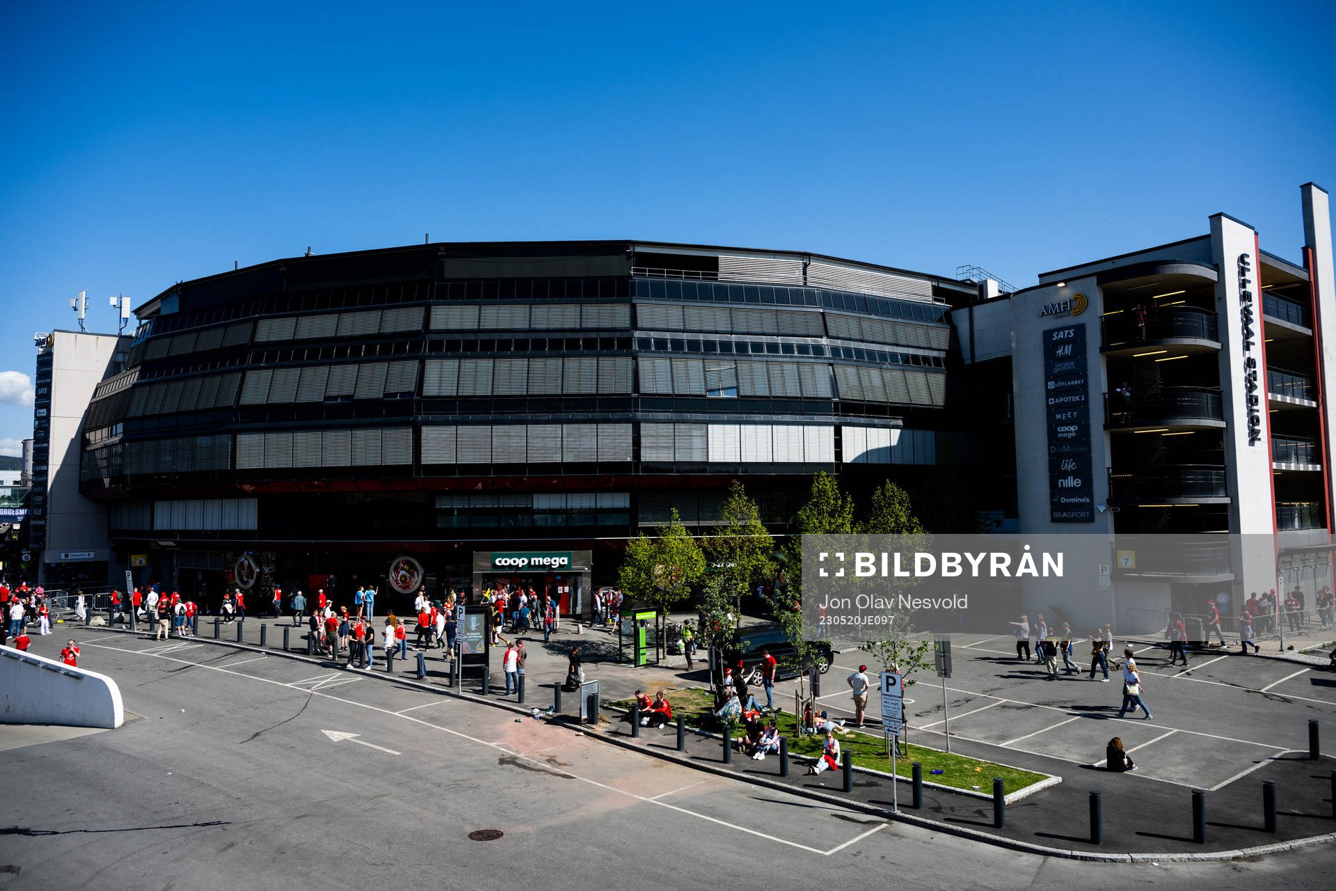 General exterior view of Ullevaal stadion