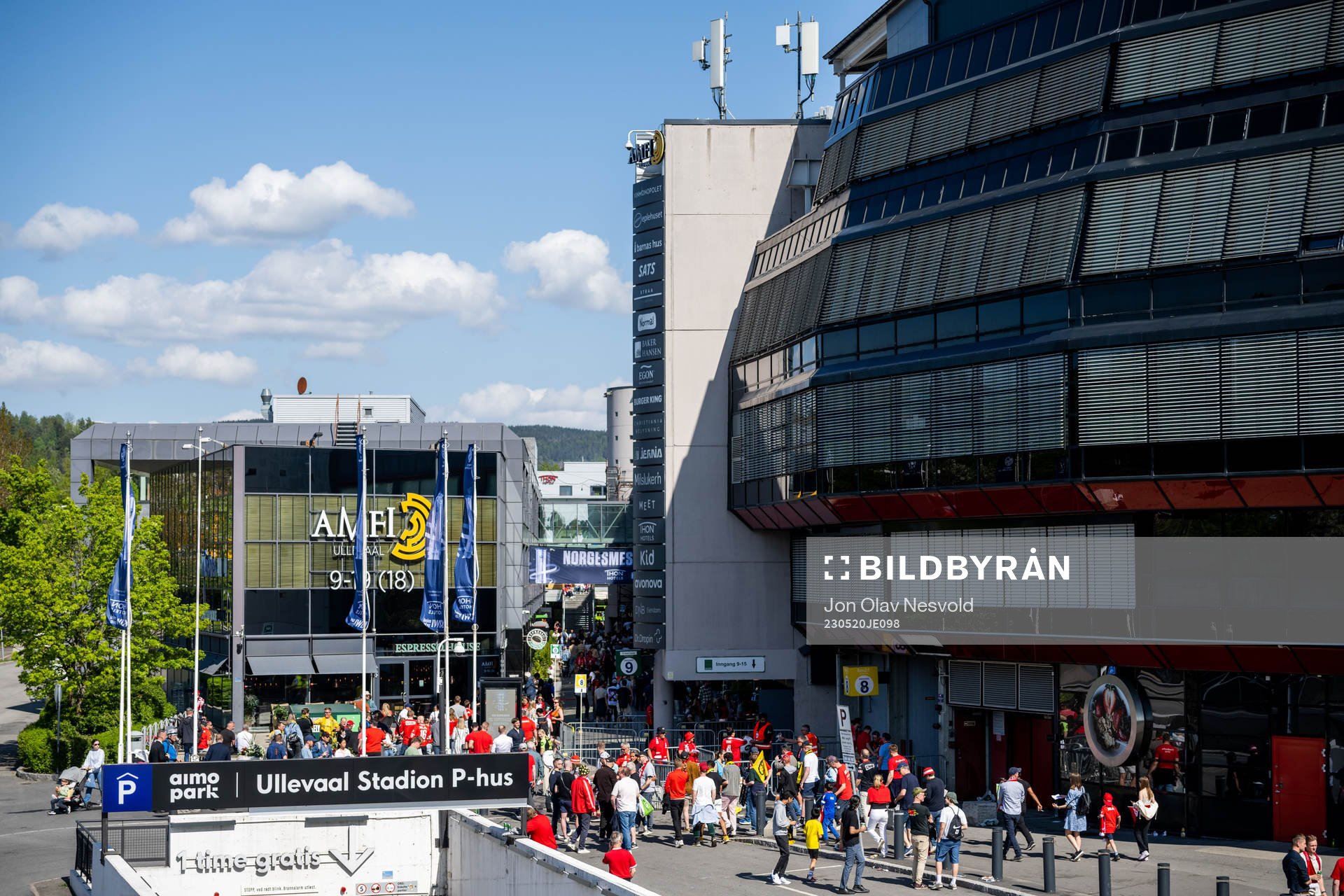 General exterior view of Ullevaal stadion