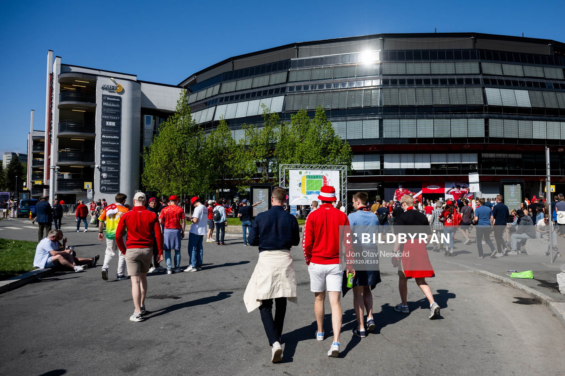 General exterior view of Ullevaal stadion