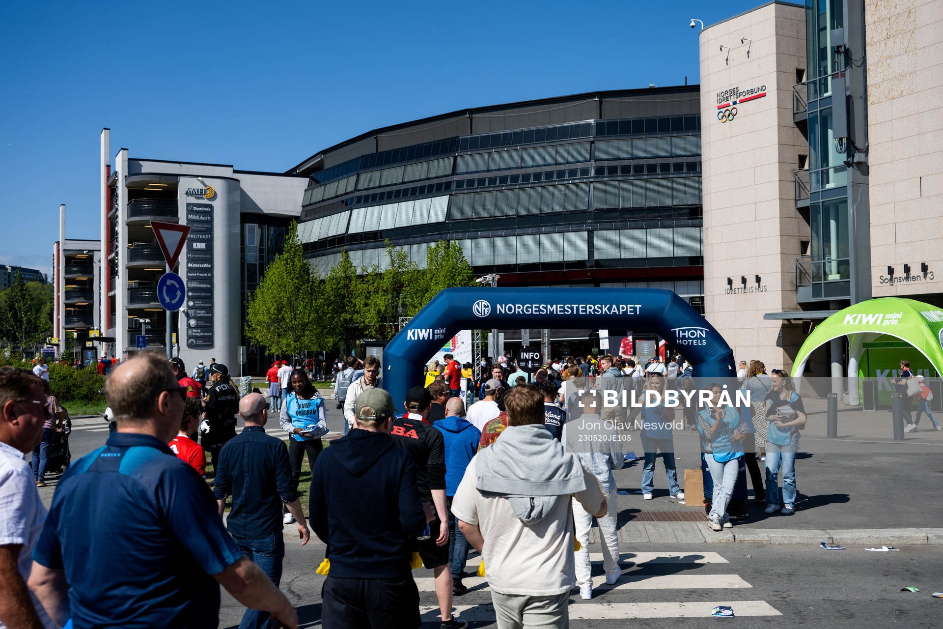 General exterior view of Ullevaal stadion
