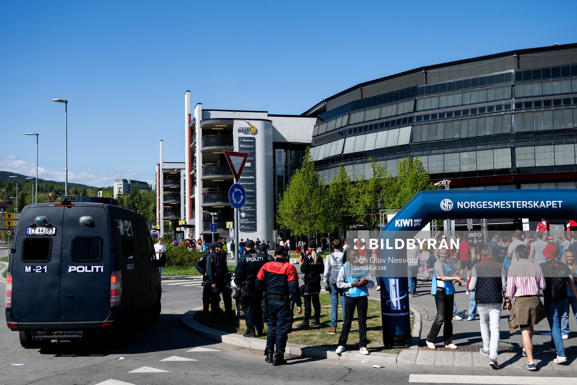 General exterior view of Ullevaal stadion