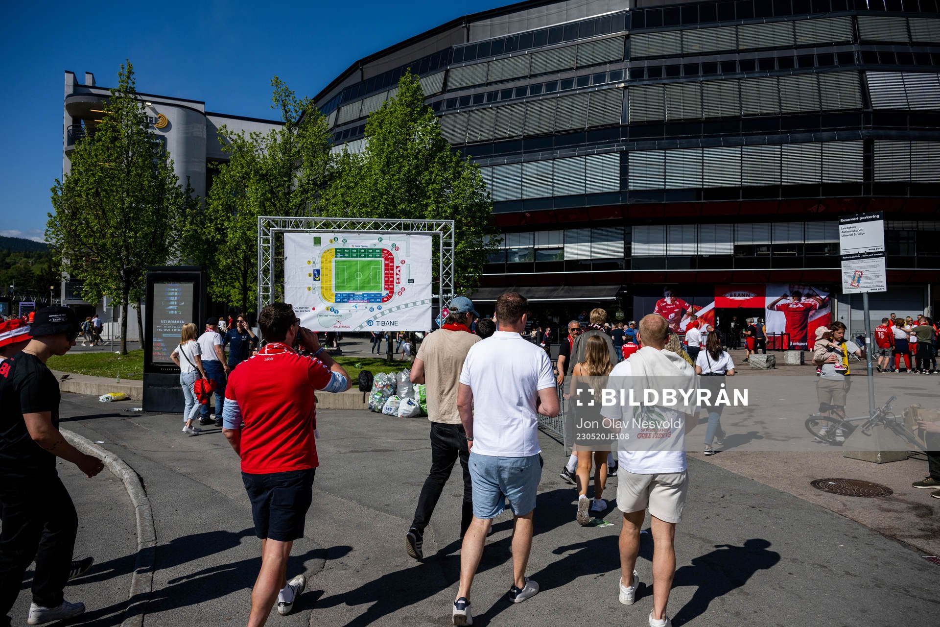 General exterior view of Ullevaal stadion