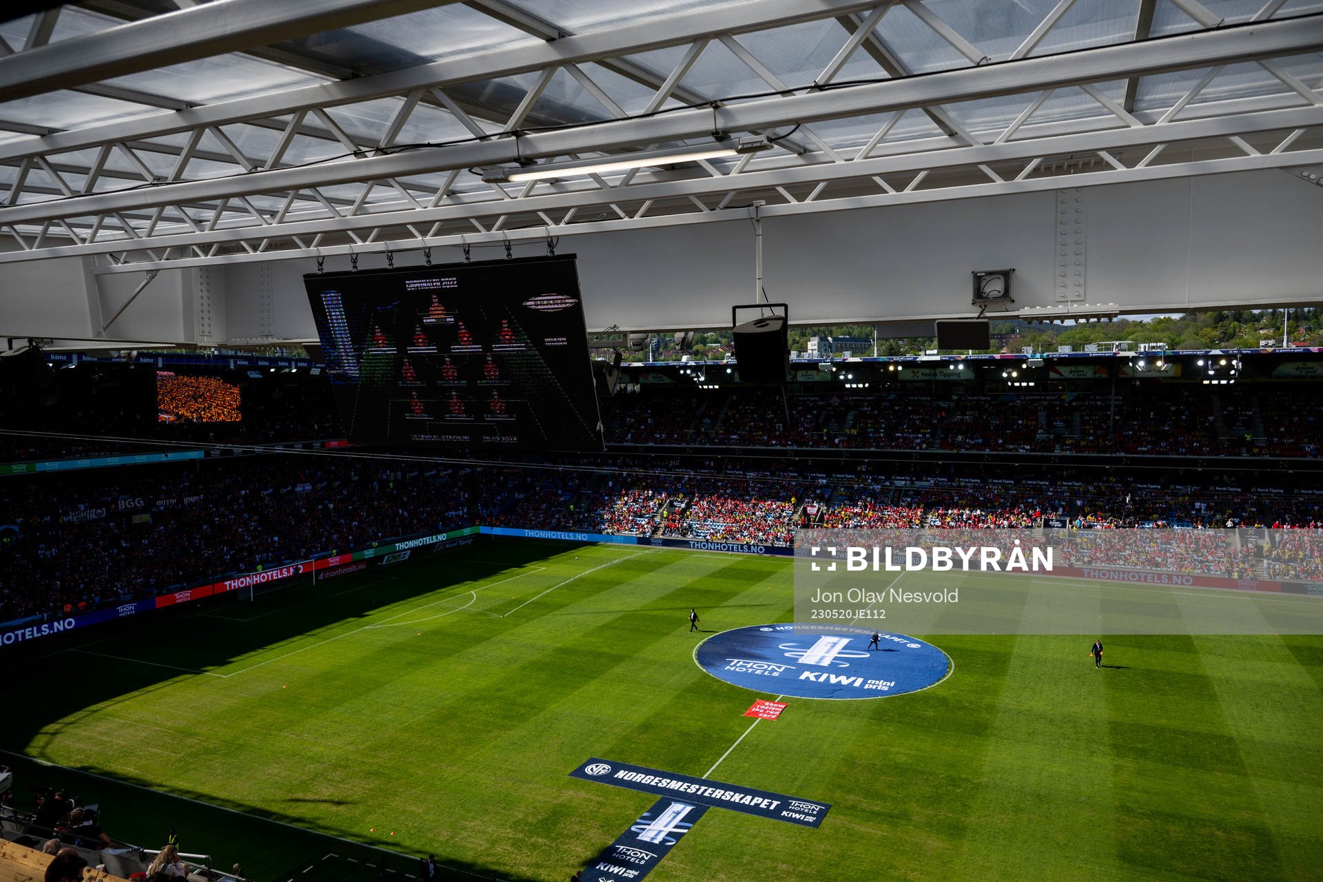 General interior view of Ullevaal stadion