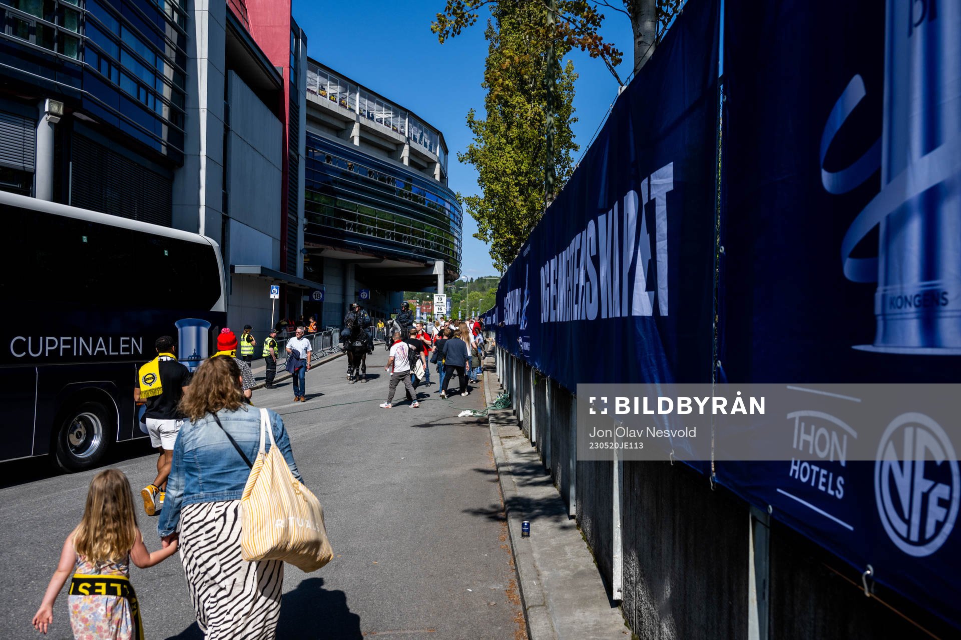 General exterior view of Ullevaal stadion
