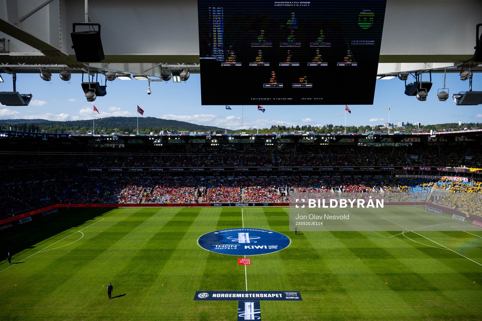 General interior view of Ullevaal stadion