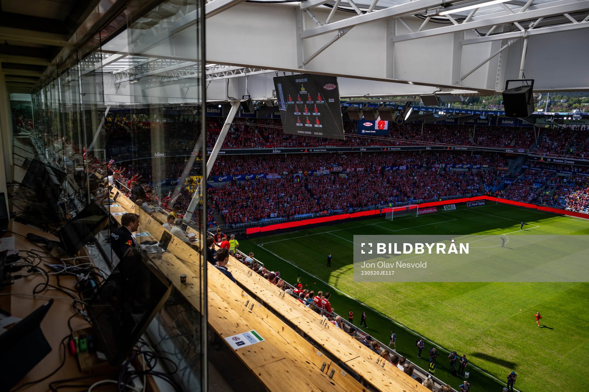General interior view of Ullevaal stadion