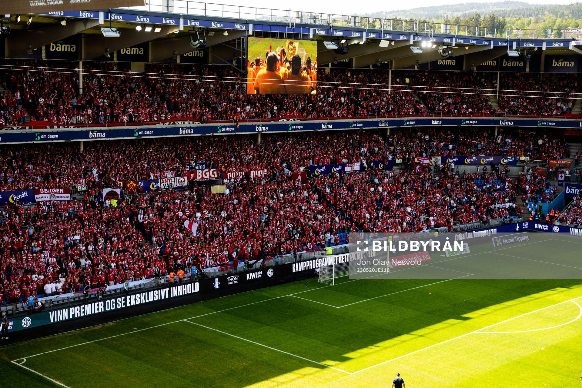 General interior view of Ullevaal stadion