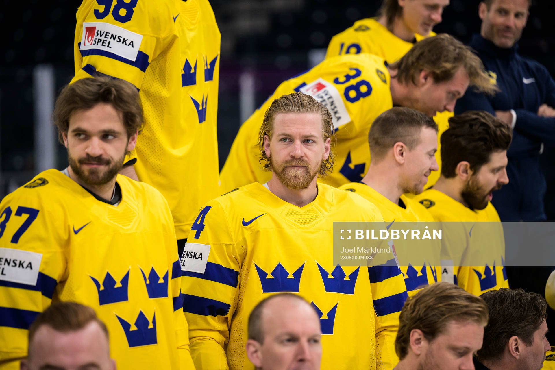 Anton Lindholm of Sweden at a practice session