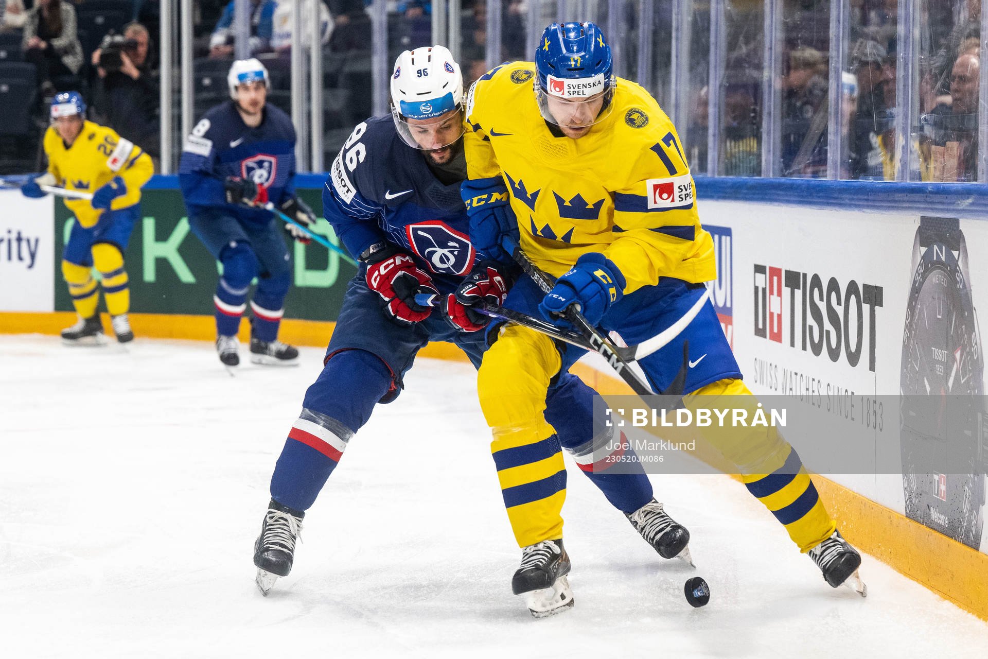 Loic Farnier of France and Pär Lindholm of Sweden