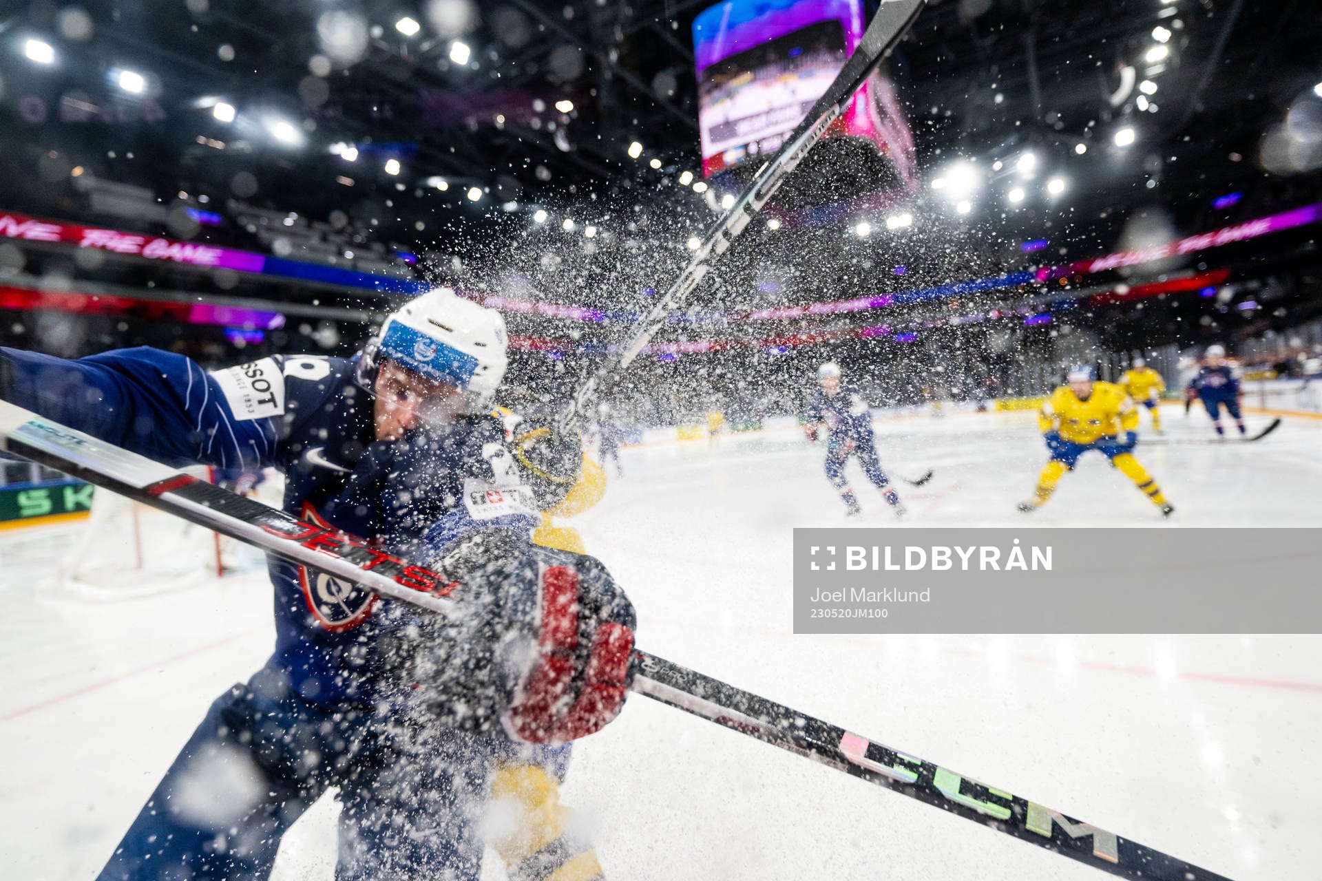 Louis Boudon of France and Carl Grundström of Sweden