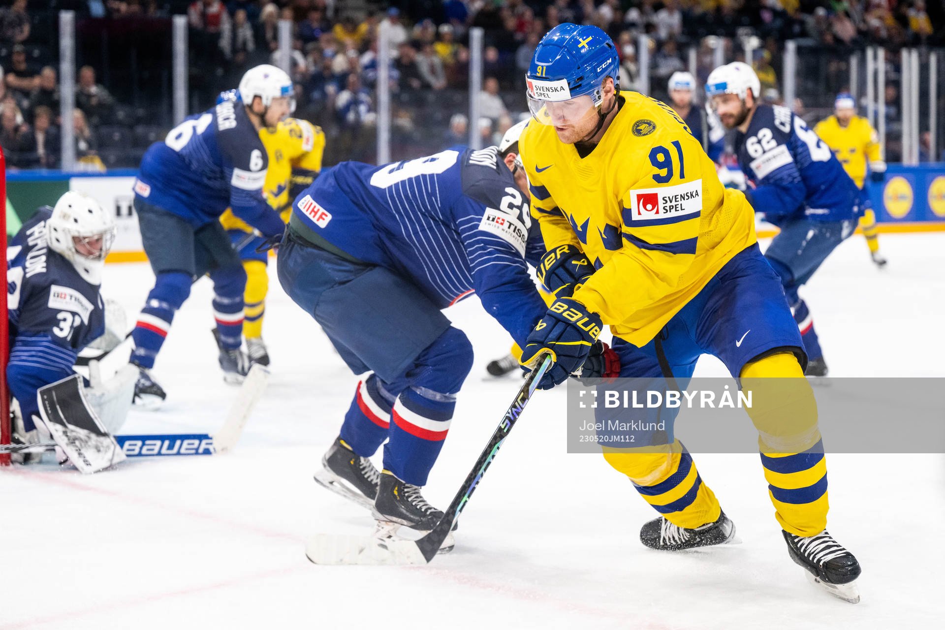 Louis Boudon of France and Carl Grundström of Sweden