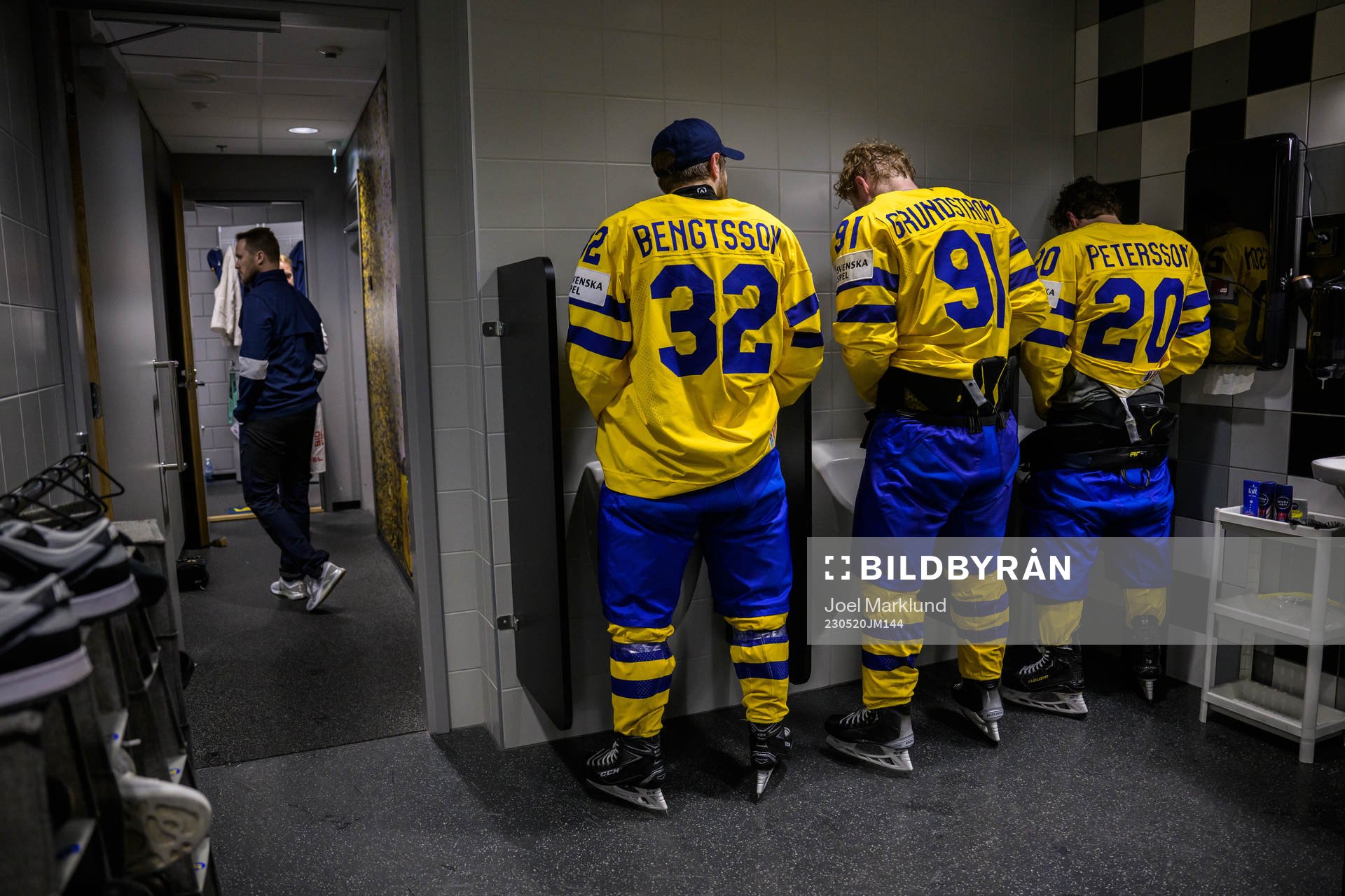 Lukas Bengtsson, Carl Grundström and André Petersson of