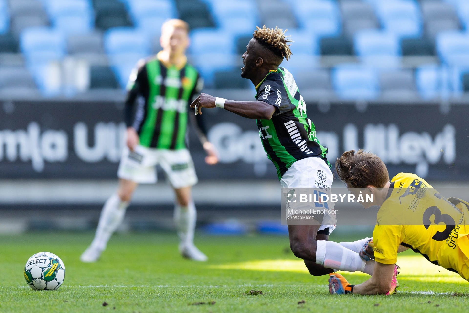 GAIS Richard Emeka Friday faller