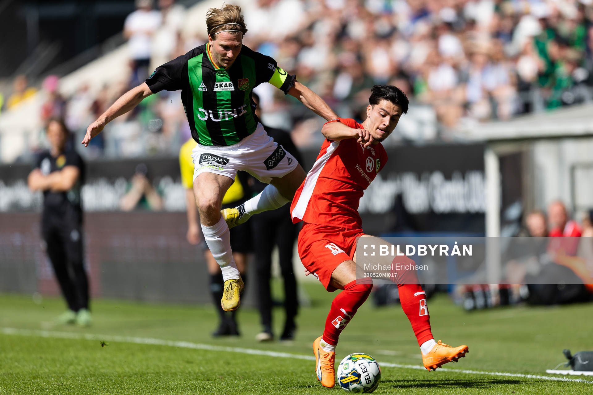 GAIS  August Wängberg och Jönköpings Södras Flamur