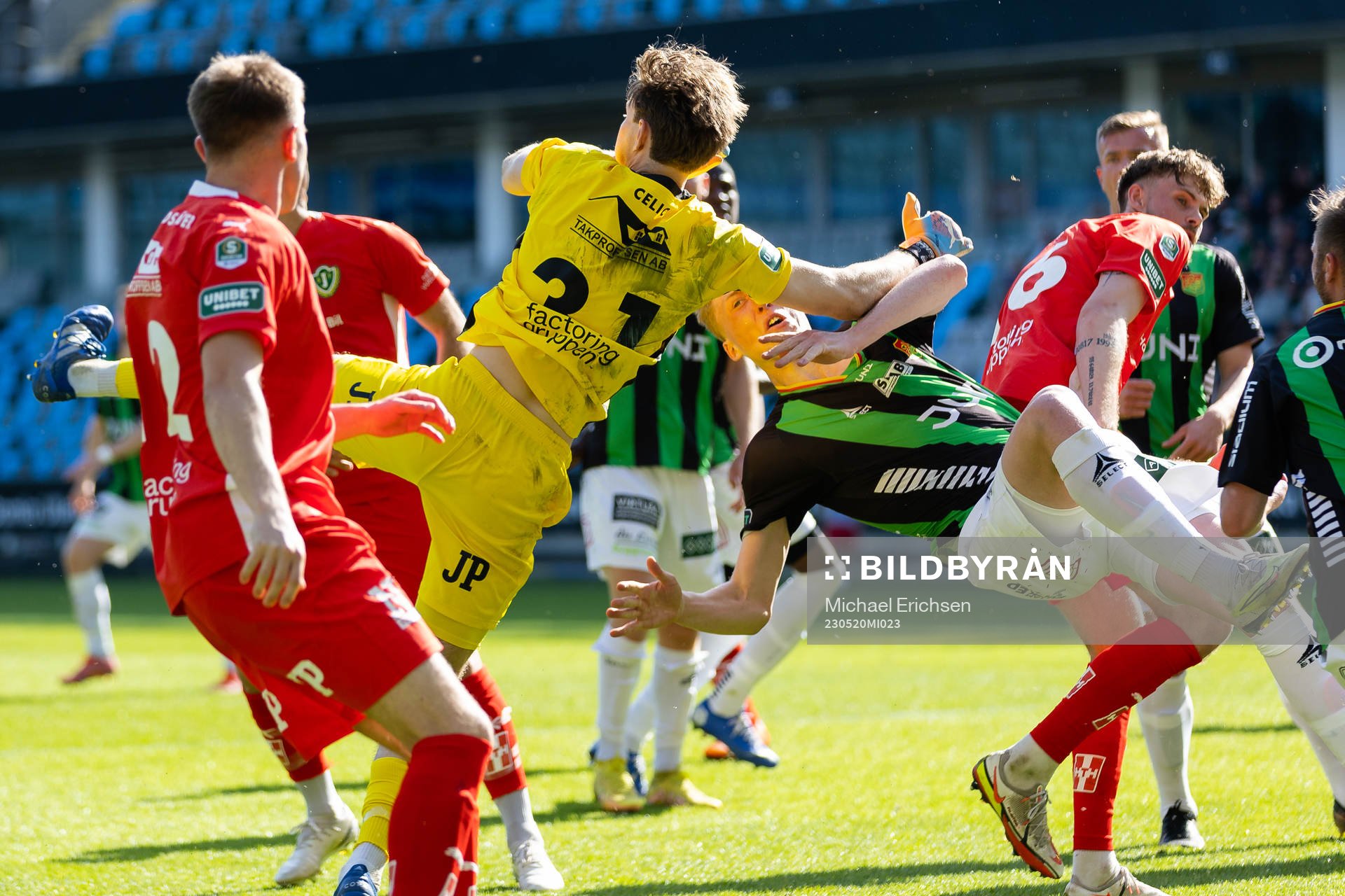 GAIS  Filip Beckman faller