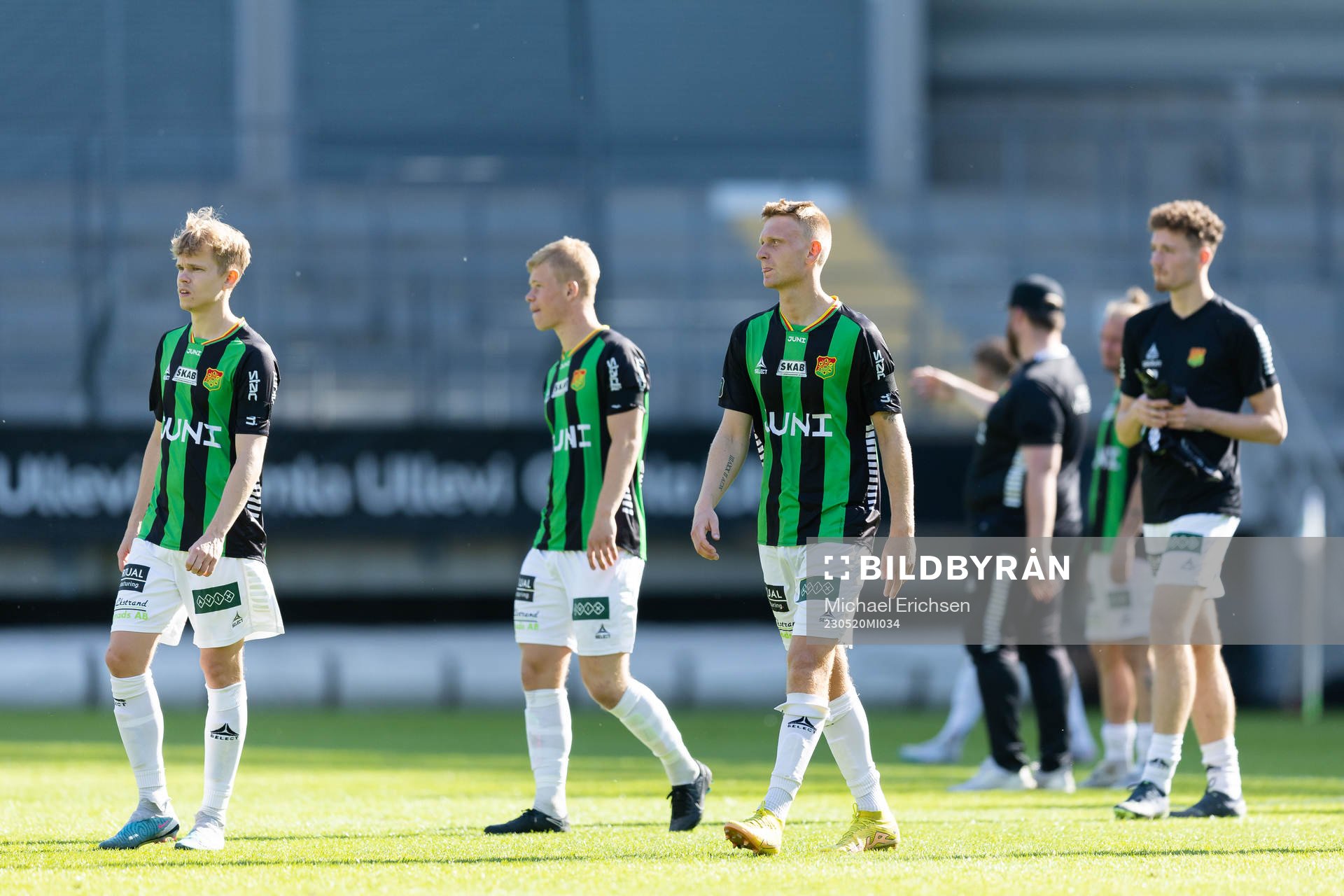 GAIS spelare deppar