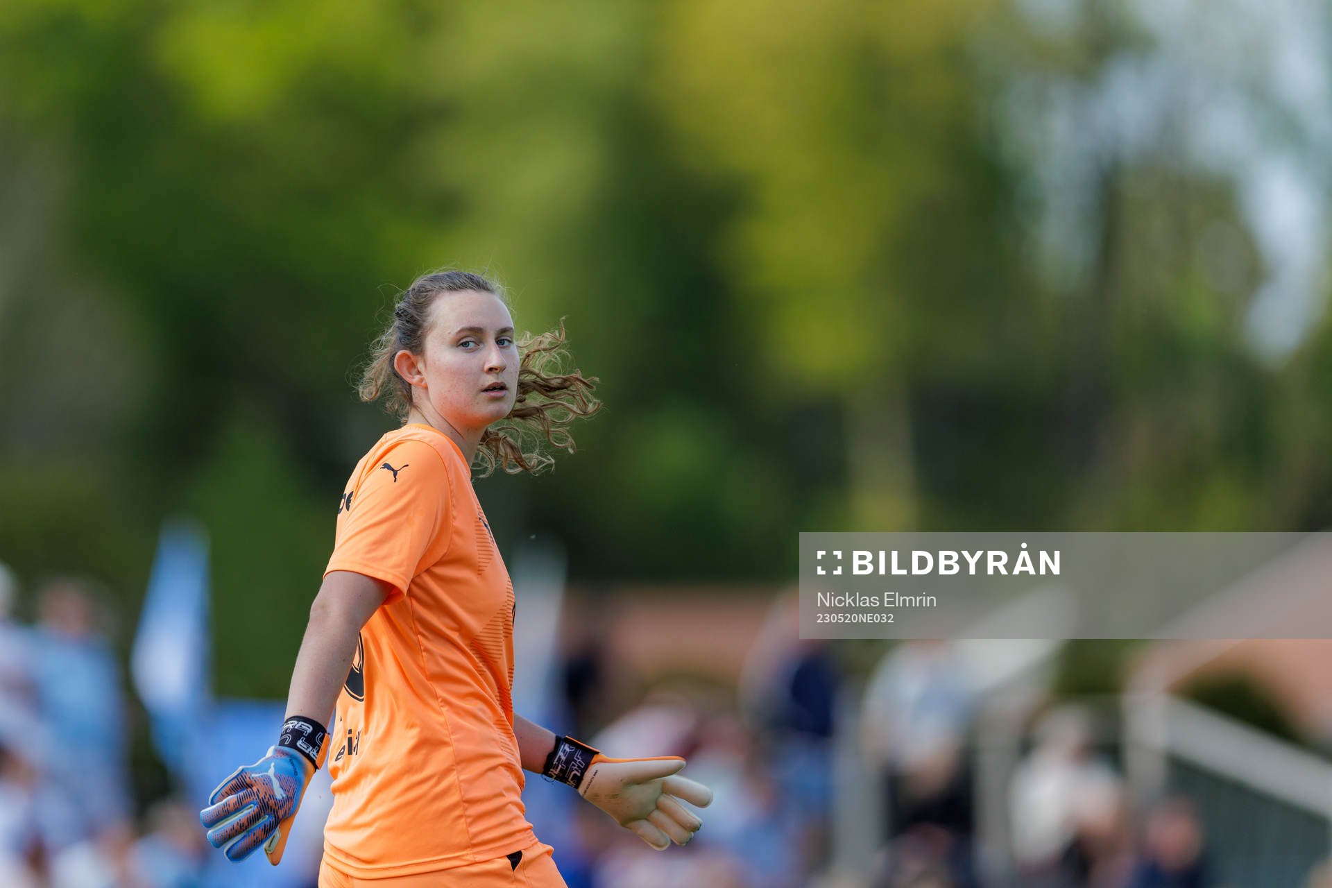 Malmö FFs målvakt Linnea Hagberg