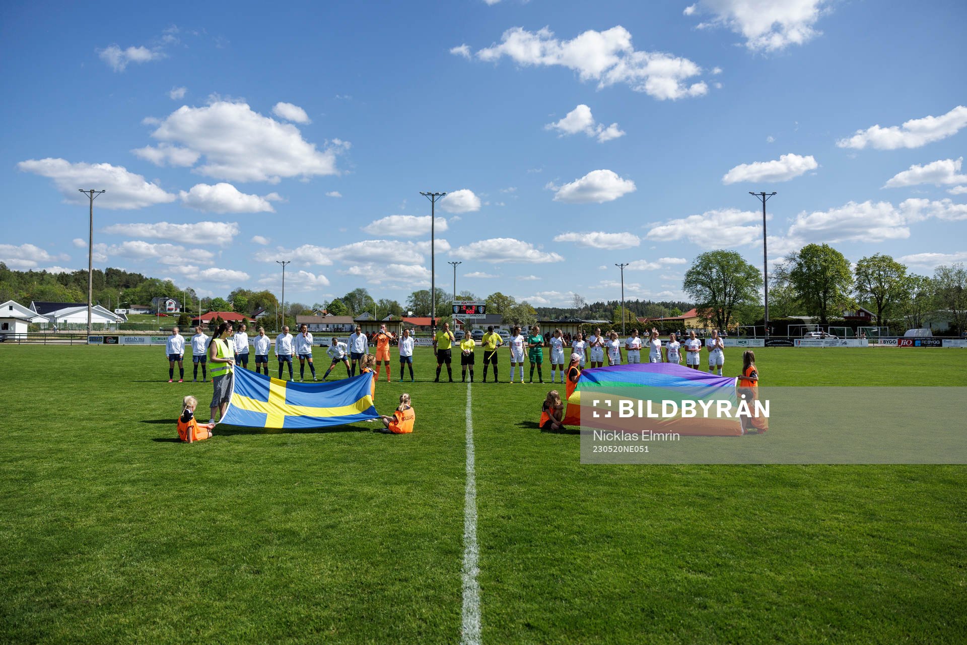 Malmö FFs och Lödöse Nygårds spelare