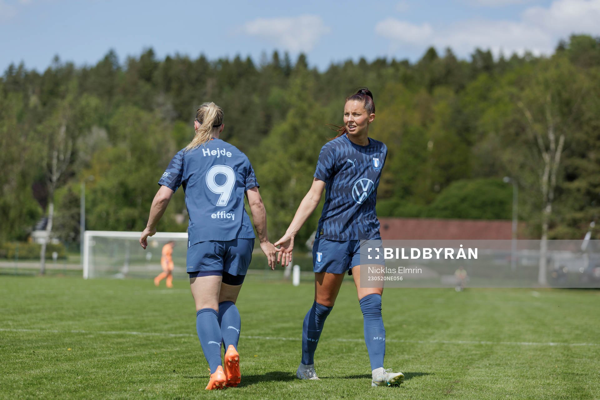 Malmö FFs Malin Gunnarsson och Madeleine Hejde
