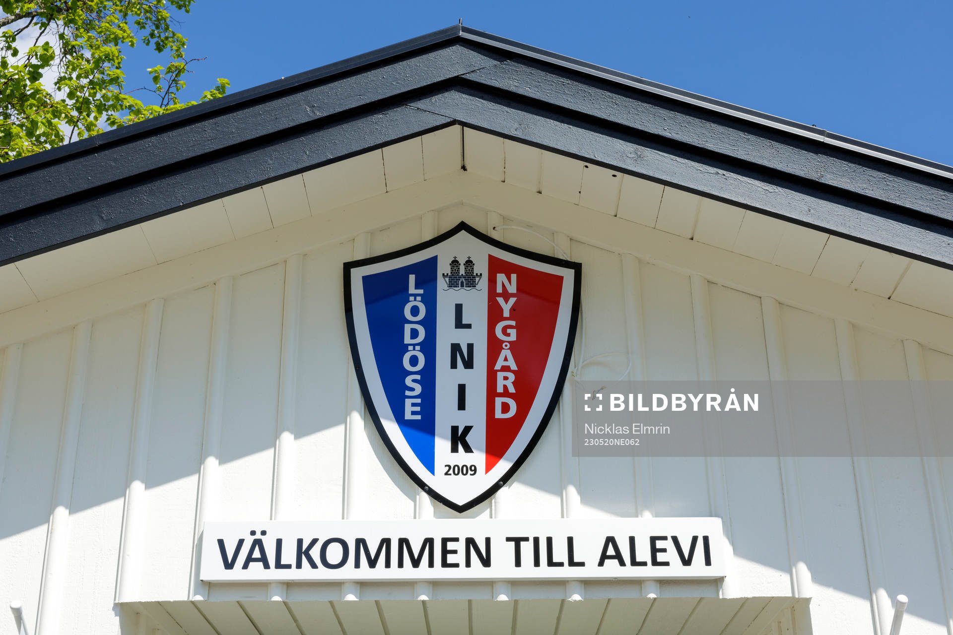 Exteriör av Alevi idrottsplats
