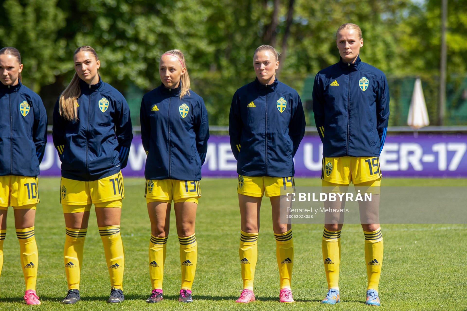 Olivia Ländin Sjöblom, Saga Fredgren, Ida Björnberg and