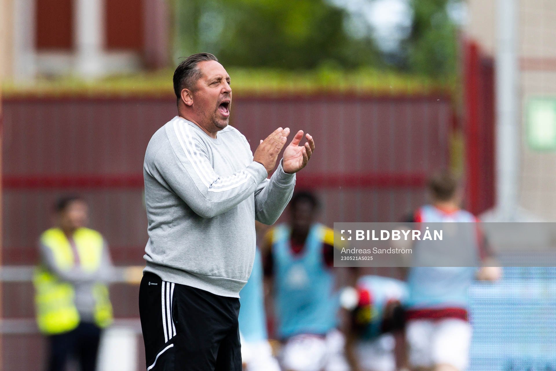 Östersunds tränare Magnus Powell