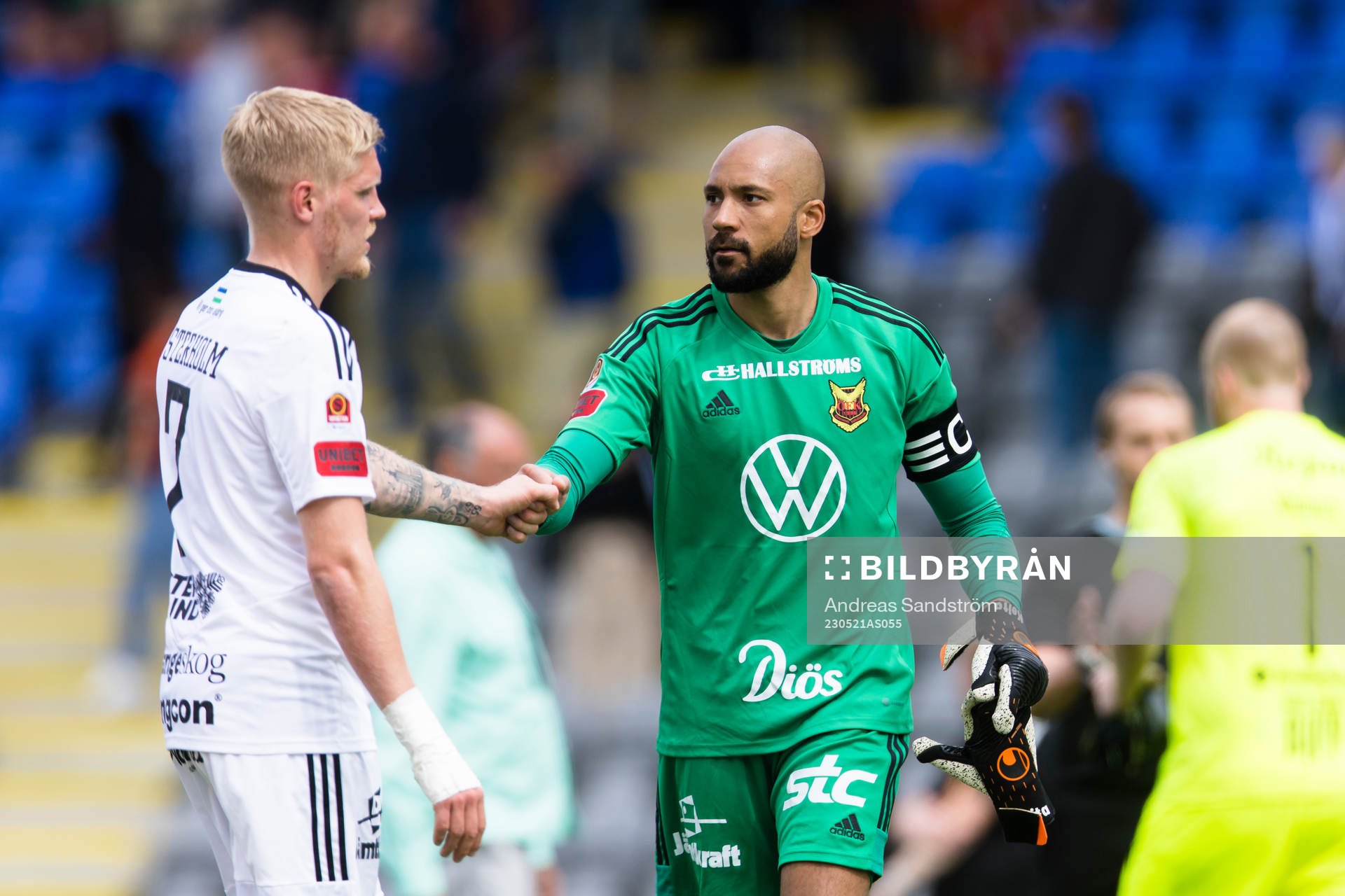 Östersunds målvakt Aly Keita