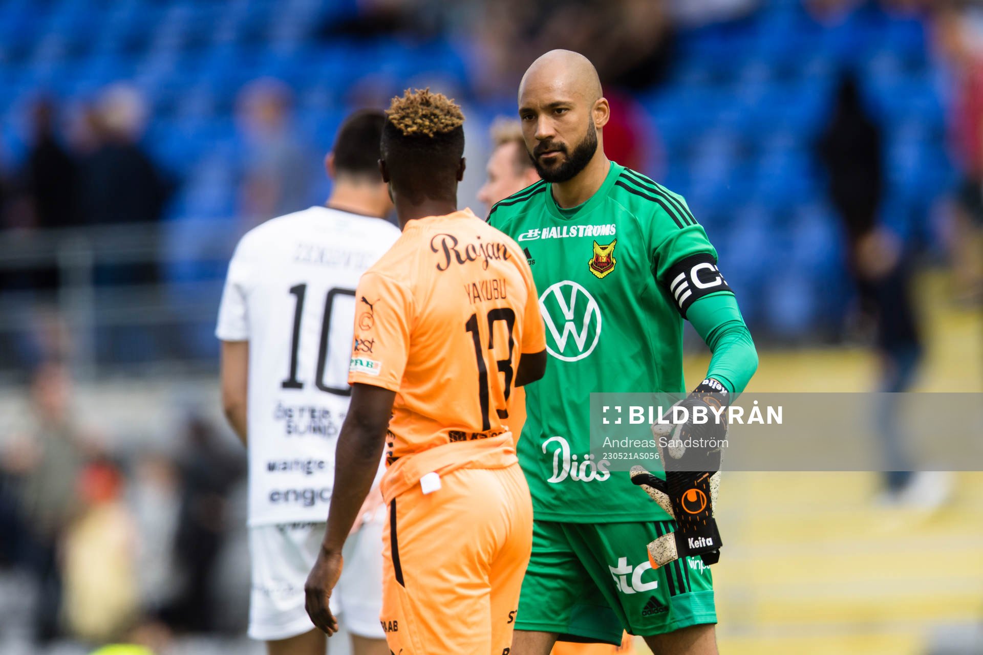 Östersunds målvakt Aly Keita