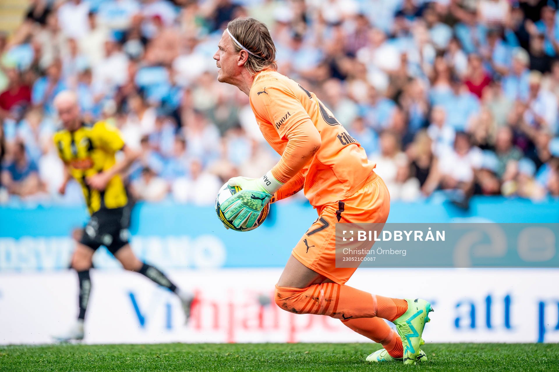 Malmö FFs målvakt Johan Dahlin