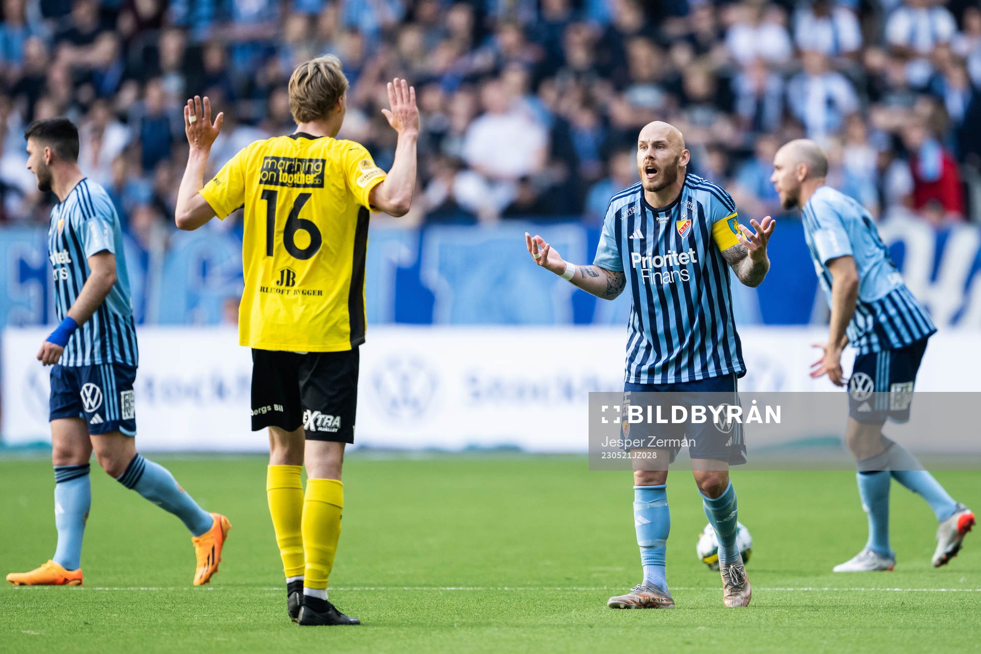 Mjällbys Alexander Johansson och Djurgårdens Magnus
