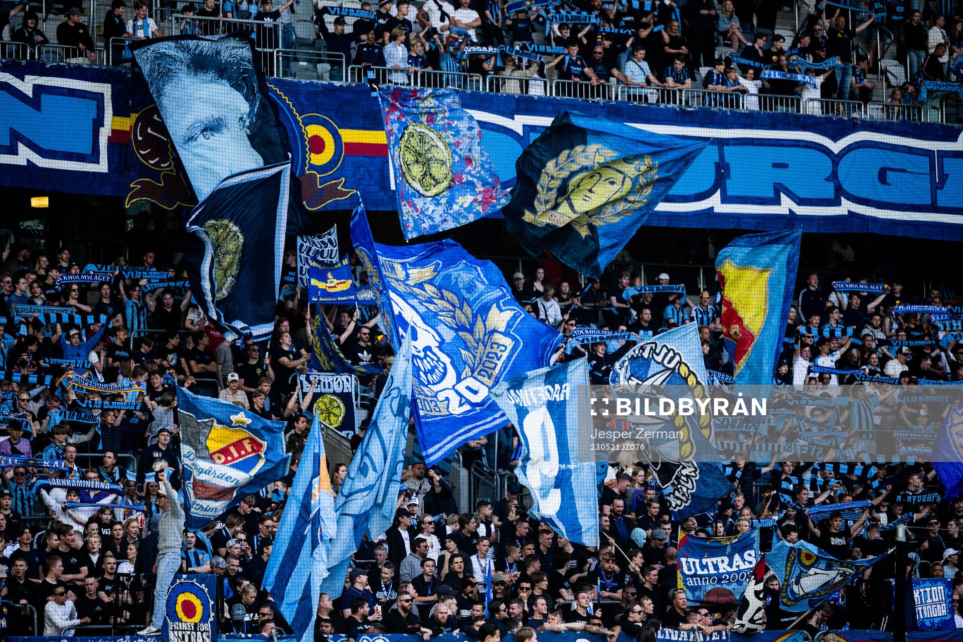 under fotbollsmatchen i Allsvenskan mellan Djurgården och