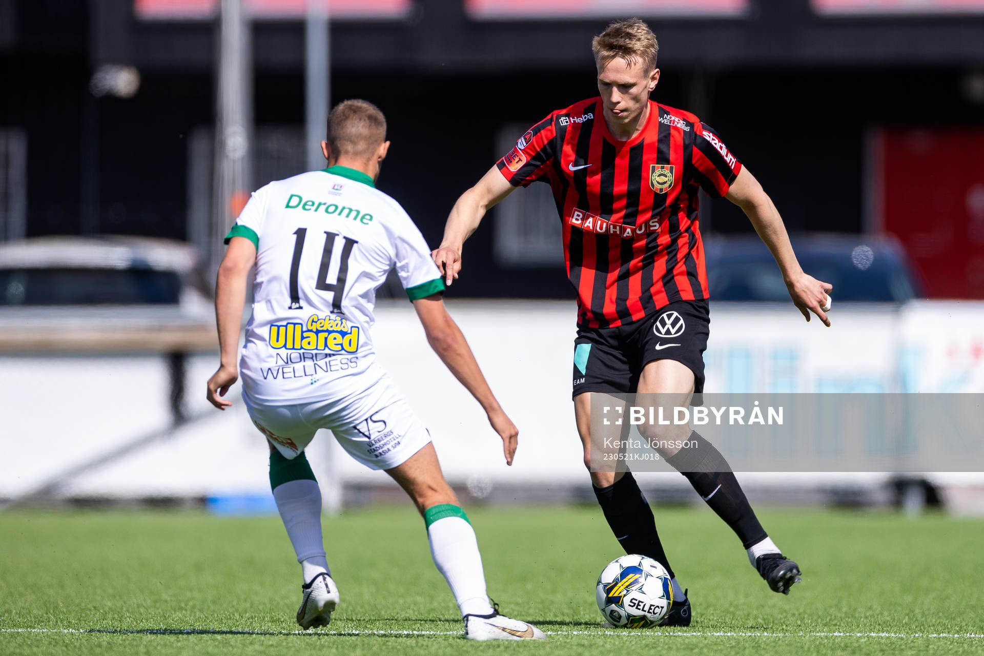 Varbergs Oliver Alfonsi och Brommapojkarnas Torbjörn