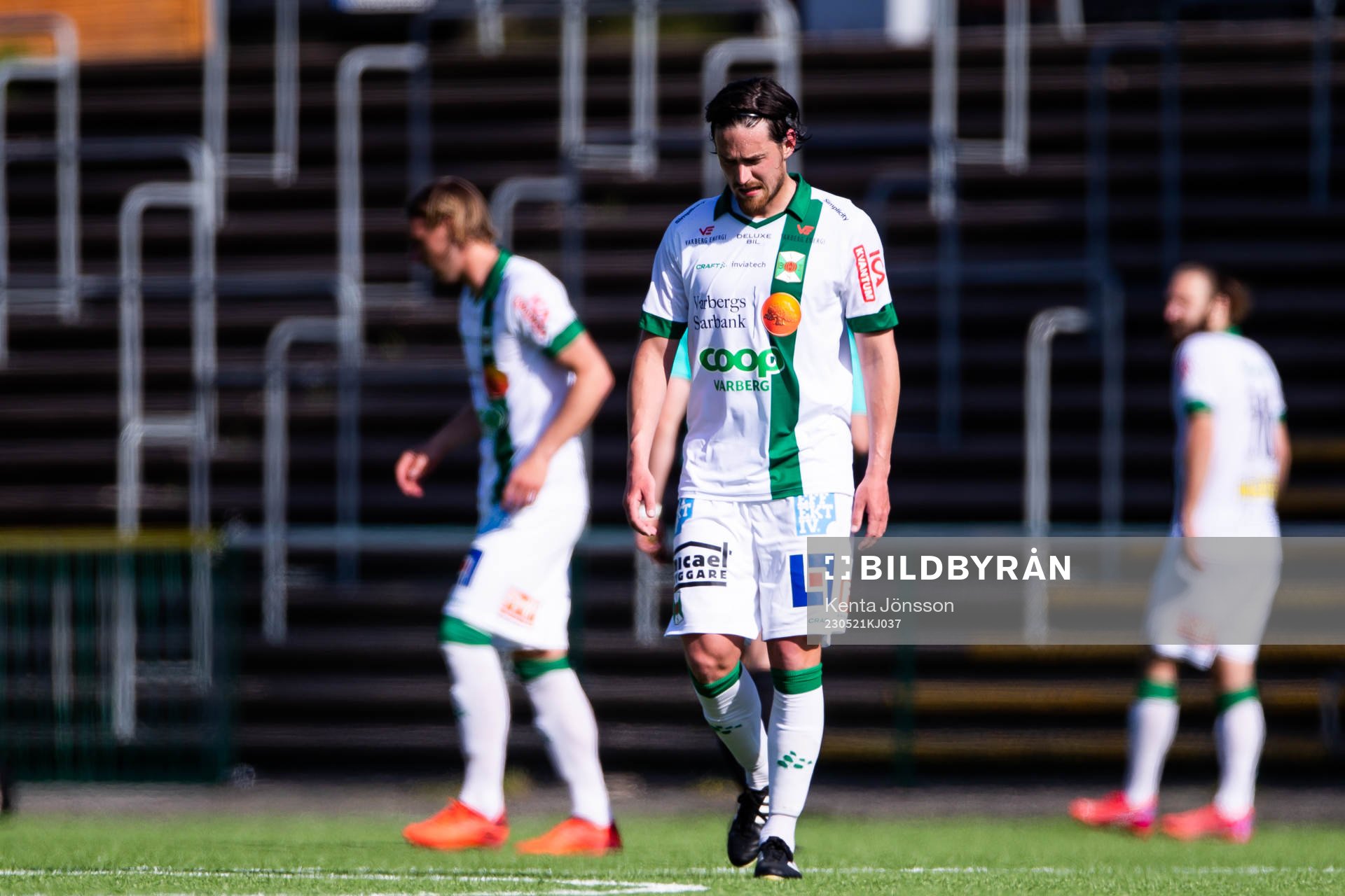 Varbergs Robin Tranberg deppar