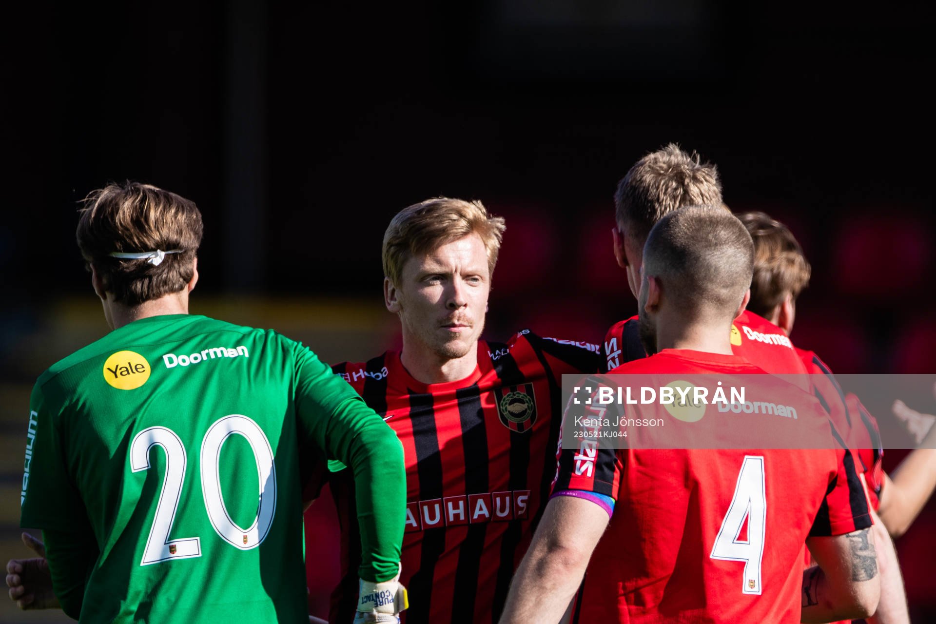 Brommapojkarnas målvakt Filip Sidklev, Gustav Sandberg
