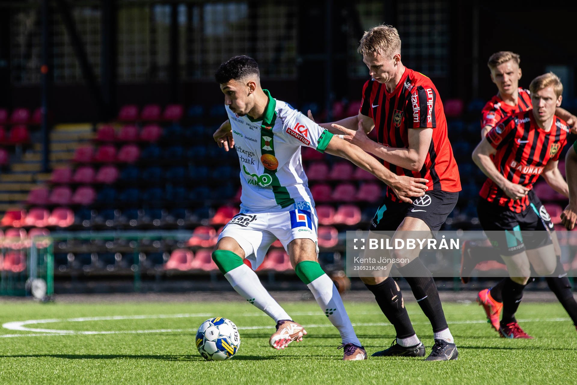 Varbergs Dion Krasniqi och Brommapojkarnas Torbjörn