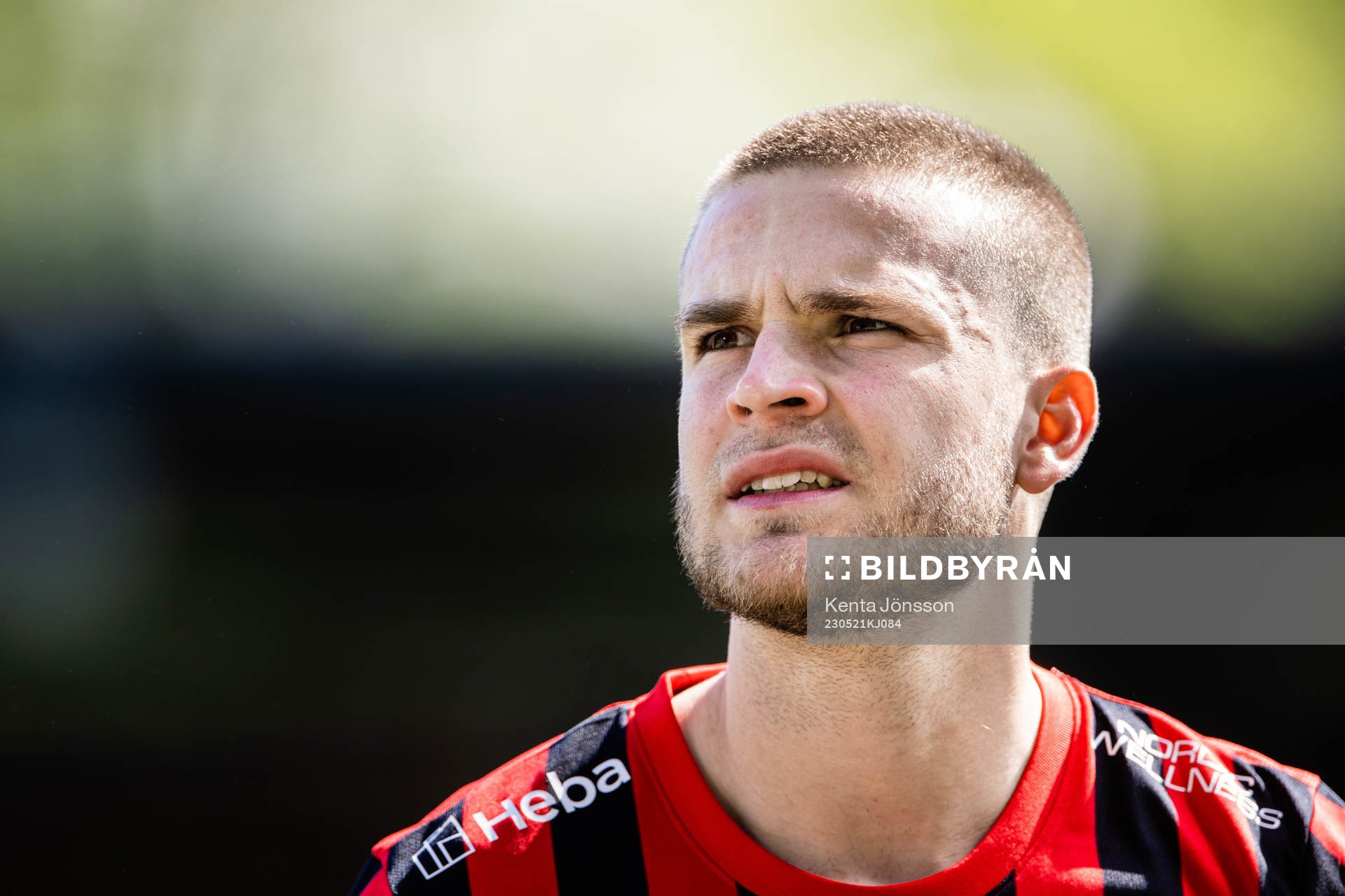 Brommapojkarnas Amadeus Sögaard  fotbollsmatchen i