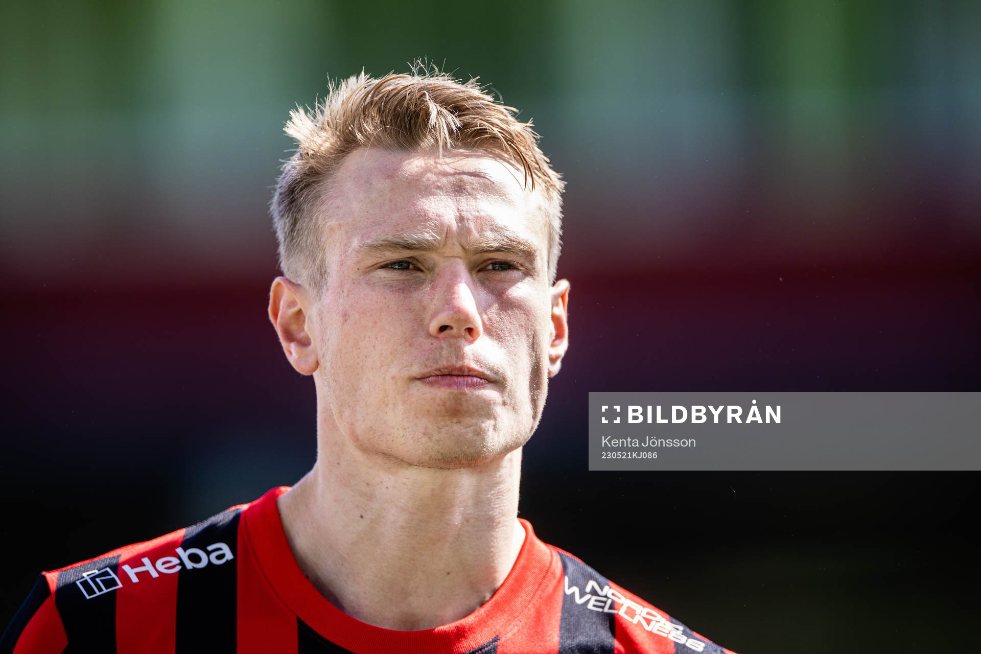 Brommapojkarnas Torbjörn Lysaker Heggem fotbollsmatchen i