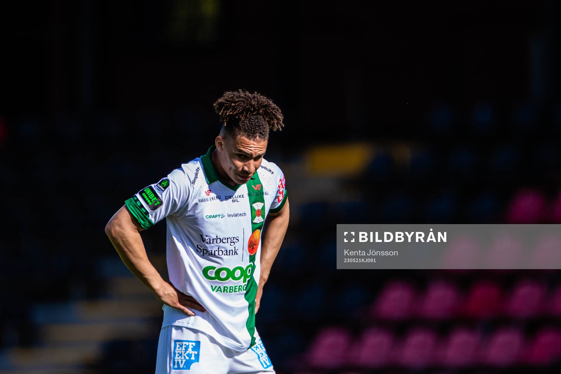 Varbergs Maxime Sainte deppar