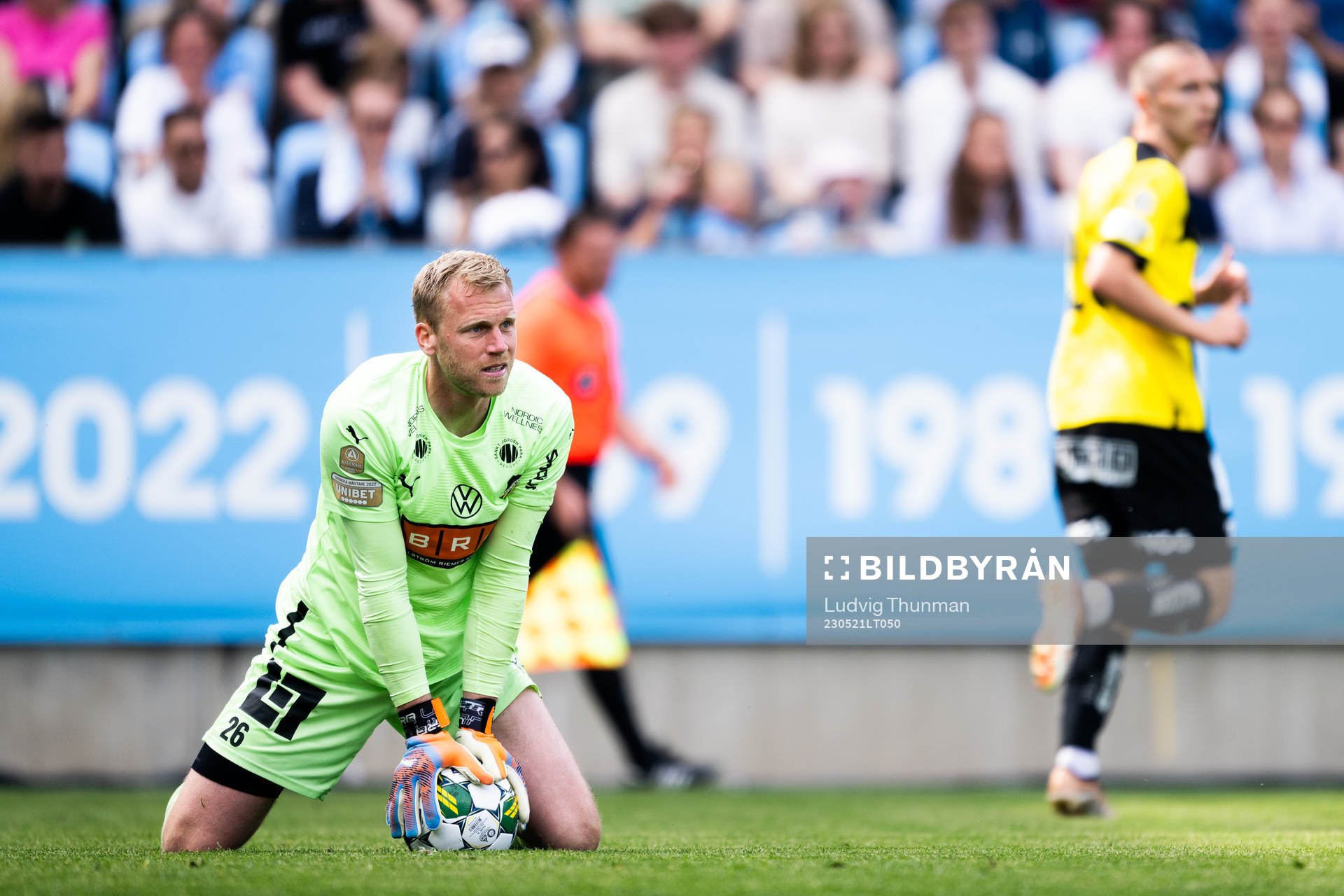 Häckens målvakt Peter Abrahamsson