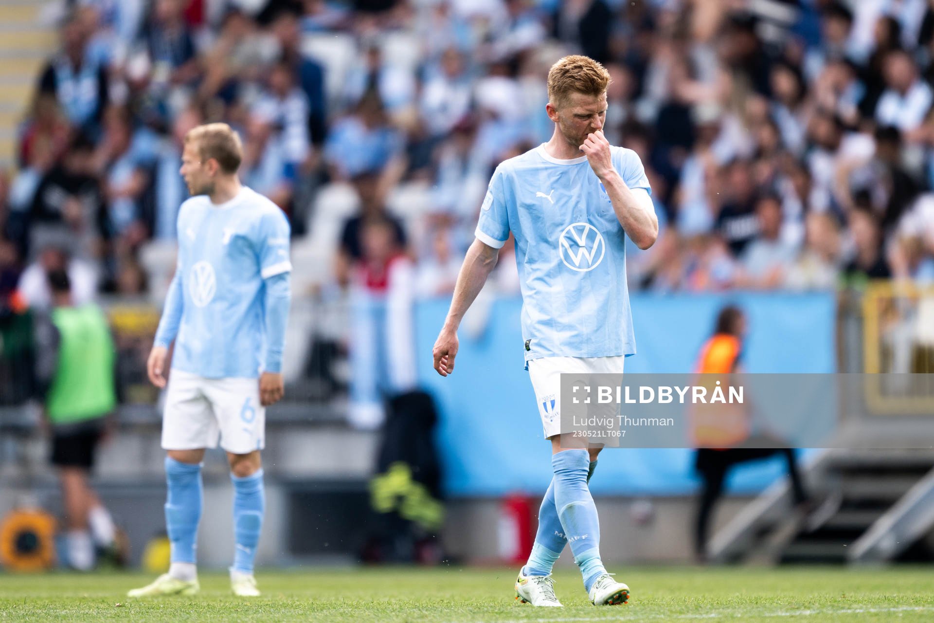 Malmö FFs Anders Christiansen deppar