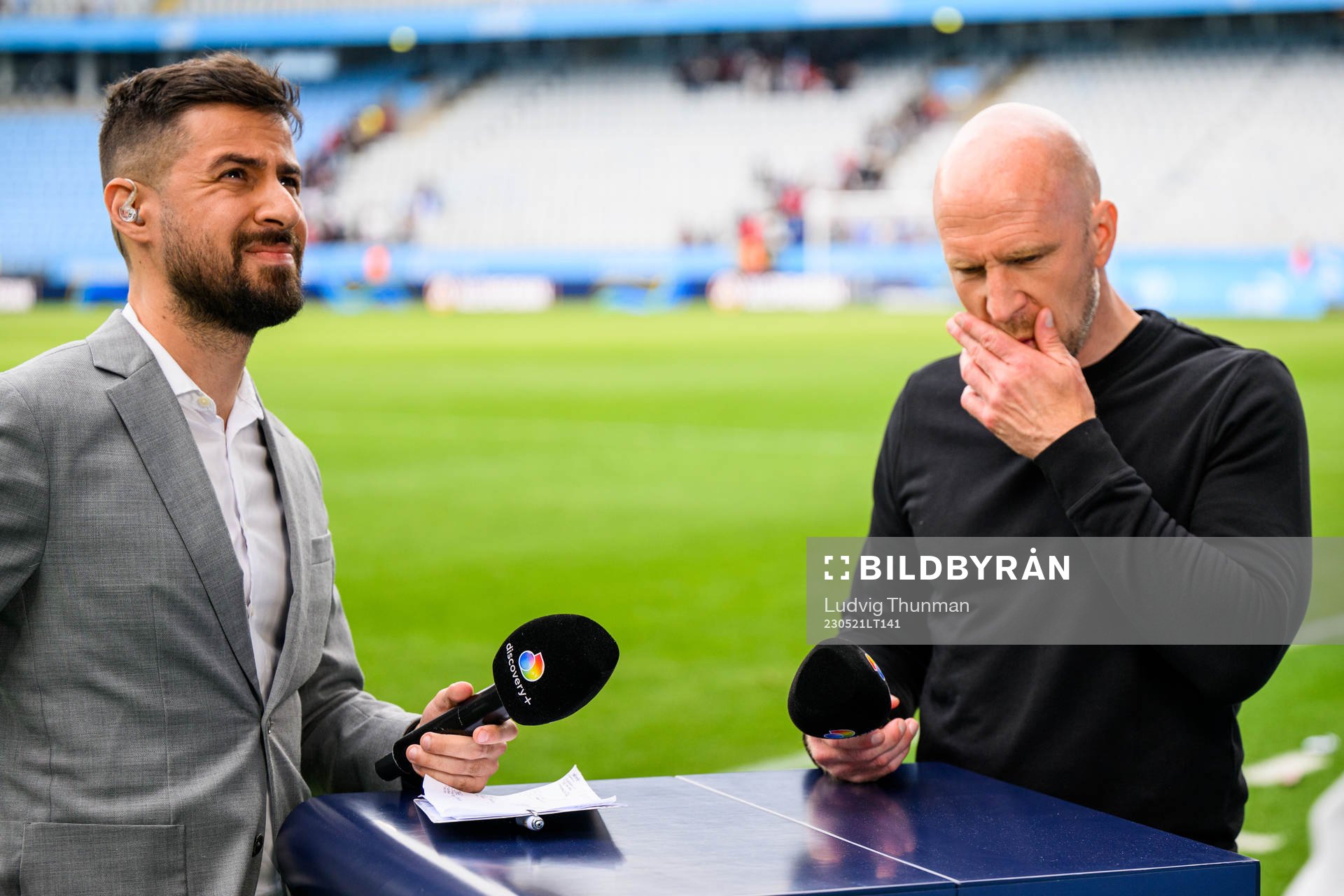 Malmö FFs tränare Henrik Rydström deppar